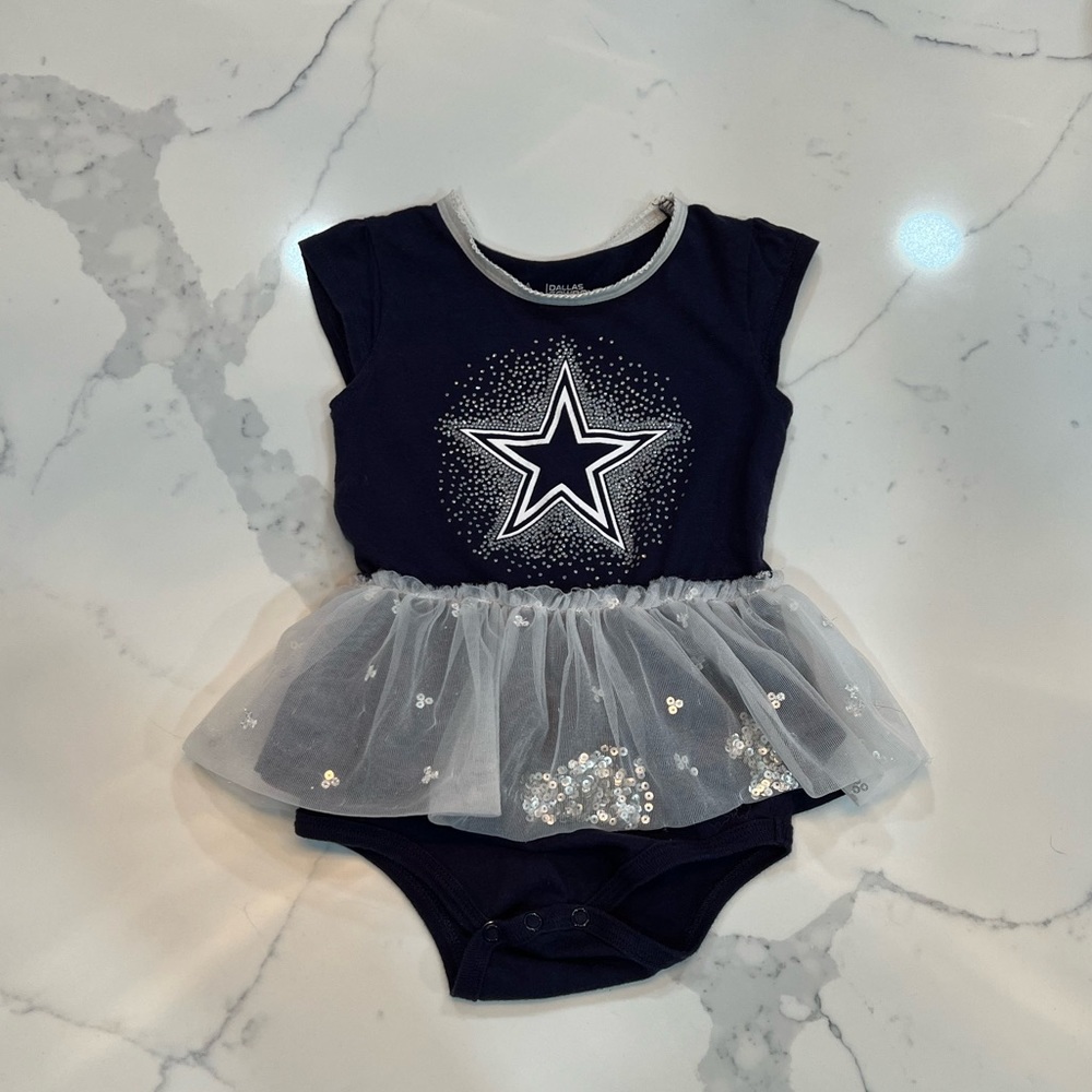 Dallas Cowboys Tutu Bodysuit
